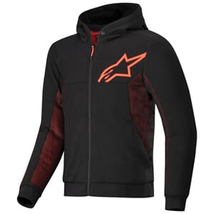Alpinestars Chrome Air V2 MC-Hoodie Svart/Orange