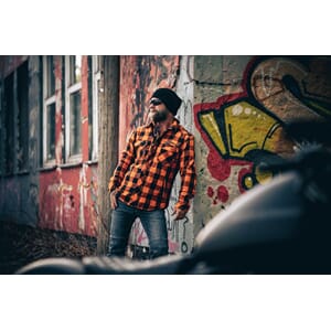 Bullfighter Kevlar Förstärkt Overshirt Orange/Svart