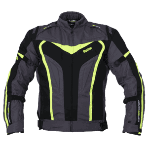 Bullfighter Solo D MC-Jacka Grå/Gul