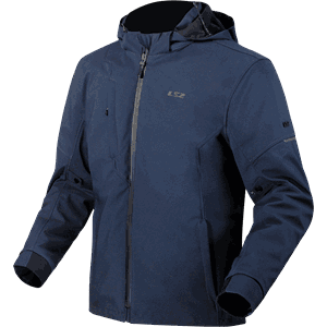 LS2 Bolton Softshell MC-Jacka Blå