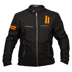 Bullfighter Hero II MC-Jacka Svart/Oransje