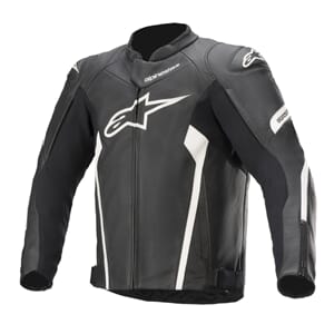 Alpinestars Skinnjacka Faster V2 Svart/Vit