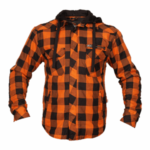 Bullfighter Kevlar Förstärkt Overshirt Orange/Svart
