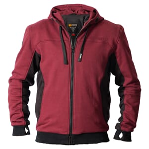 Bullfighter Atlas MC-Hoodie Vinröd