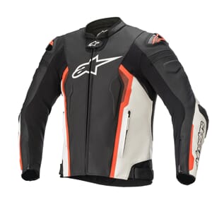 Alpinestars Skinnjacka Missile v2 Svart/Vit/Röd