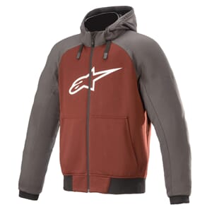 Alpinestars Chrome MC-Hoodie Grå/Orange