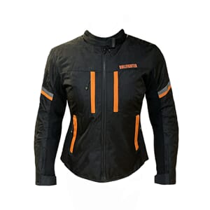 Bullfighter Trixy Dam MC-Jacka Svart/Orange