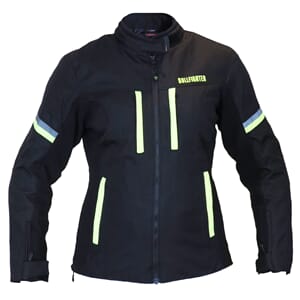 Bullfighter Trixy Dam MC-Jacka Svart/Gul