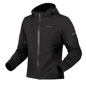 LS2 Bolton Softshell MC-Jacka Dam Svart