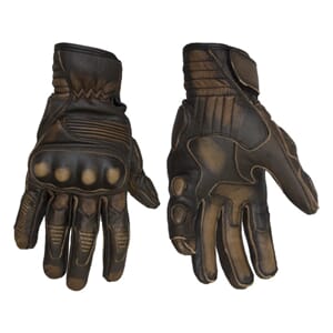 Bullfighter Cafè Racer MC-Handskar Brun