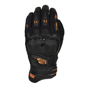 Sweep Hammer II MC-Handskar Svart/Oransje