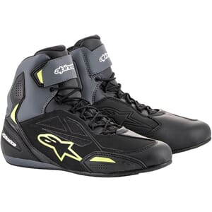Alpinestars MC-Sko Faster 3 Drystar Svart/Gul