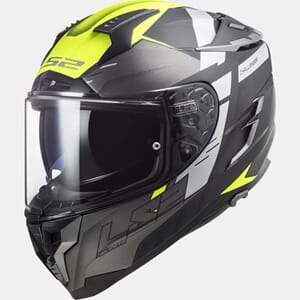 LS2 Integralhjälm FF327 Challenger Allert Matt Titan/Gul