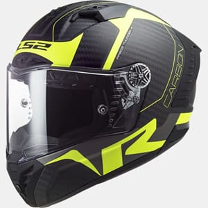 LS2 Integralhjälm FF805 Thunder Racing Hi-Vis/Gul