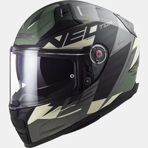 LS2 Integralhjälm FF811 Vector 2 Absolute Grön/Svart