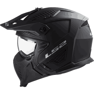 LS2 Öppen Hjälm OF606 Drifter Solid Matt Svart
