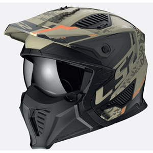 LS2 Öppen Hjälm OF606 Drifter Devor Matt Sand