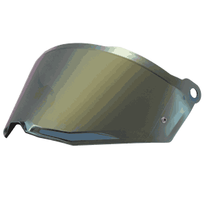 LS2 Visir MX702 - Guld Silver/Guld Spegel