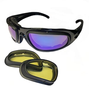 Bullfighter Solglasögon Duo Blå M/Ekstra Glass