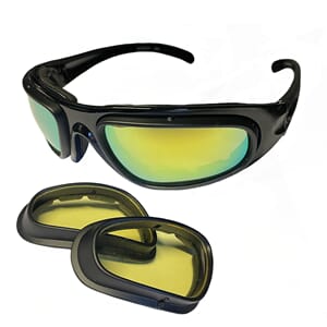 Bullfighter Solglasögon Duo Orange M/Ekstra Glass