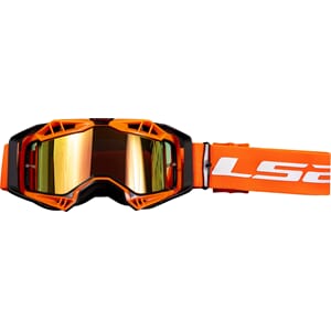 LS2 Aura Crossbriller Hi-Vis Orange Ramme/ Silver Glass