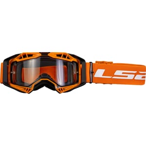 LS2 Aura Crossbriller Hi-Vis Orange Ramme/ Klart Glass