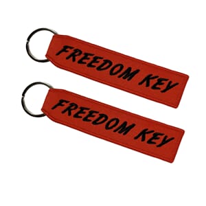 Nyckelring Freedom Key Röd