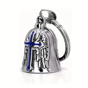 Bullfighter Guardian Bell Holy Cross Blue