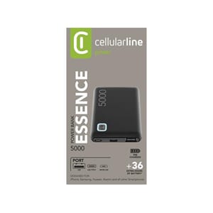Cellularline Power Bank Essence 5000 mAh